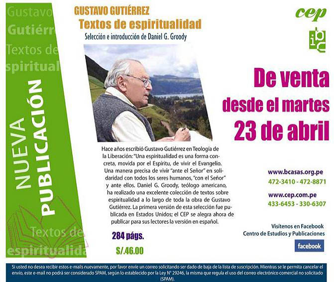 Flyer Nuevo Libro