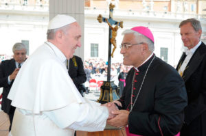 Manuel Cabrejos, Papa Francisco