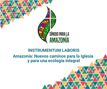 Resultado de imagen para instrumentum laboris del sÃ­nodo para la amazonÃ­a