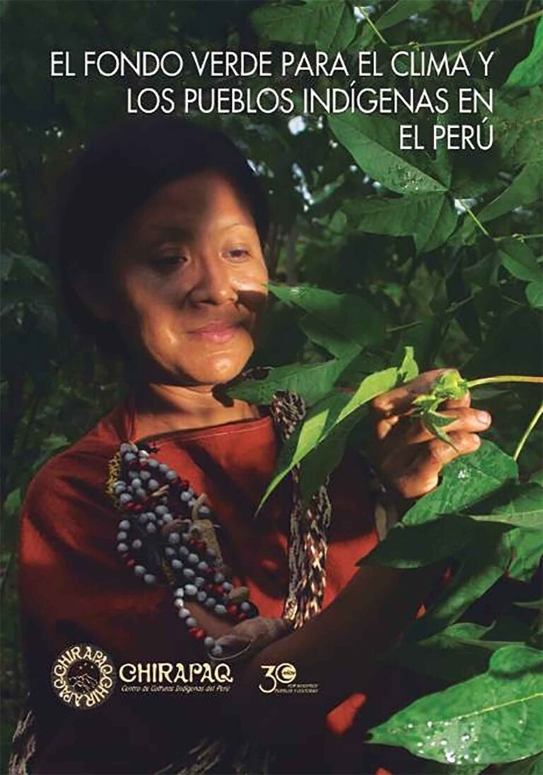 El Fondo Verde Para El Clima Y Los Pueblos Ind Genas En El Per Cep